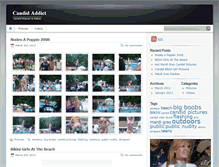Tablet Screenshot of candidaddict.net